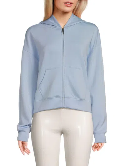 Rd Style Women's Haidelyn Solid Zip Up Hoodie In Bluebell