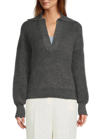 Rd Style Women's Mayla Drop Shoulder Sweater In Dark Grey