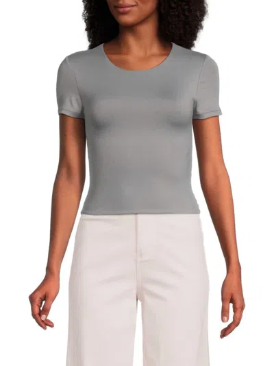 Rd Style Women's Roxi Crewneck Tee In Titanium