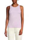 Rd Style Women's Second Skin Maria Muscle Tee In Lilac