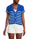 RD STYLE WOMEN'S VAEL STRIPED KNIT TOP