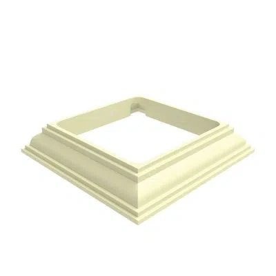 Rdi 4 In. W X 4 In. D Heritage Base Trim In Sand