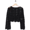 Rdi Boat Neck Open Stitch Sweater
