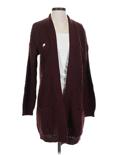 Pre-owned Rdi Cagan Sweater In Burgundy