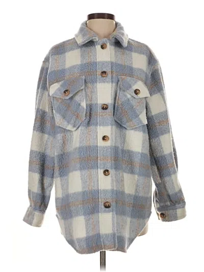 Pre-owned Rdi Coat In Blue