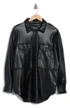 Rdi Faux Leather Jacket In Black