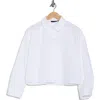 Rdi Long Sleeve Roll Cuff Shirt In White