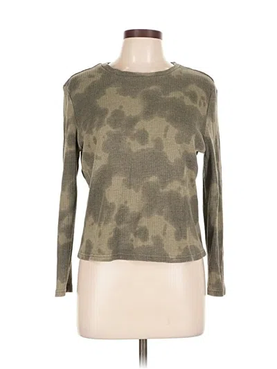 Pre-owned Rdi Long Sleeve T-shirt In Green