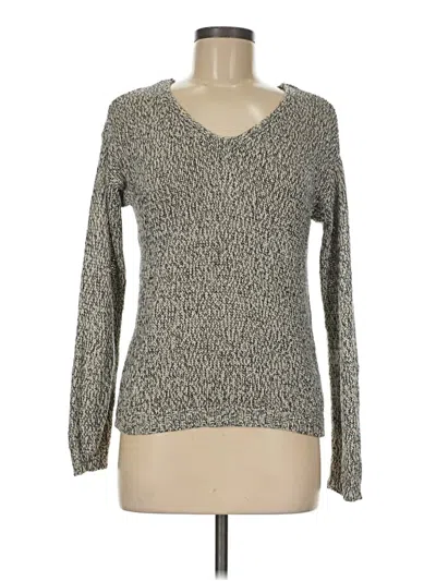 Pre-owned Rdi Long Sleeve Top Gray V-neck Tops