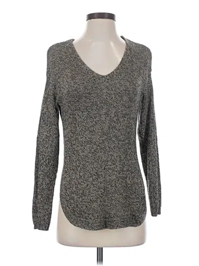 Pre-owned Rdi Long Sleeve Top Gray V-neck Tops