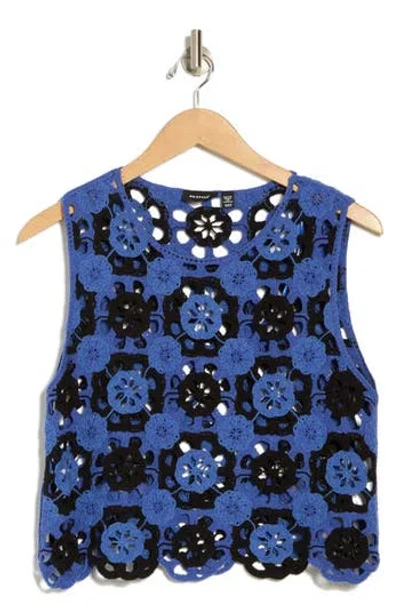 Rdi Open Stitch Sleeveless Sweater