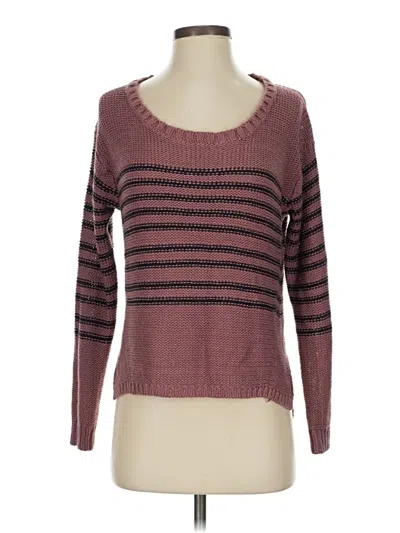 Pre-owned Rdi Pullover Sweater In Burgundy