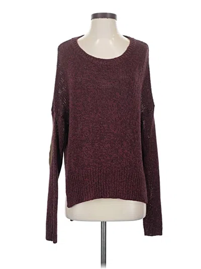 Pre-owned Rdi Pullover Sweater In Burgundy