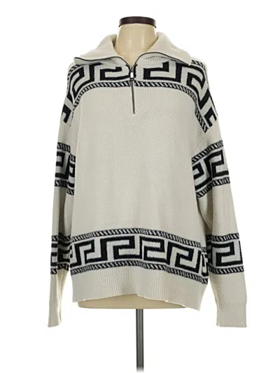 Pre-owned Rdi Pullover Sweater In White