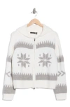 Rdi Snowflake Zip-up Cagan In Multi