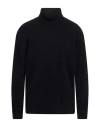 Re Branded Re_branded Man Turtleneck Midnight Blue Size Xxl Cashmere, Polyamide