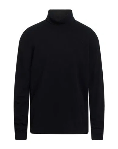 Re Branded Re_branded Man Turtleneck Midnight Blue Size Xxl Cashmere, Polyamide