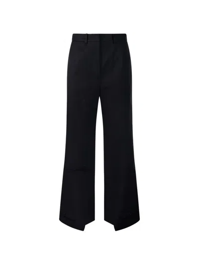 Re Code Belt-loops Trousers In Black