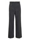 Re Code Tailored Trousers In Gray
