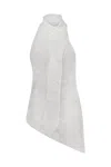 Re-cordis Paris Men's White Cravate Top M In White