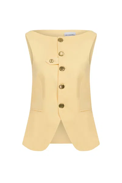 Re-cordis Paris Women's Gold Milota Vest