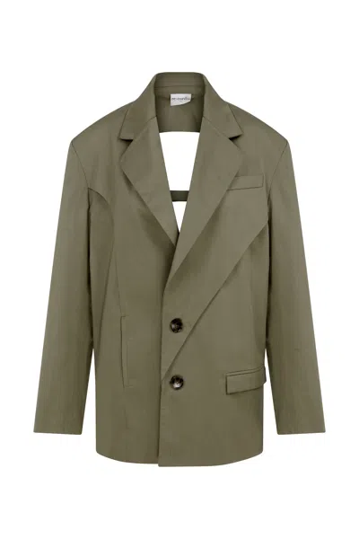 Re-cordis Paris Women's Green Coeur Blazer W