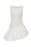 Re-cordis Paris Women's White Poppy Dress In White