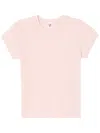 Re/done 1960's Slim T-shirt In Pink