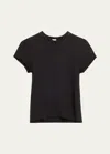 Re/done 60s Slim Tee In Black