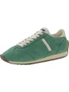RE/DONE 70'S RUNNER WOMENS LEATHER LACE-UP RUNNING SHOES