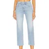 Re/done 70's Stove Pipe Jean In Echo In Multi