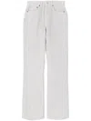 Re/done 70s Bootcut High-rise Bootcut Jeans In Neutrals