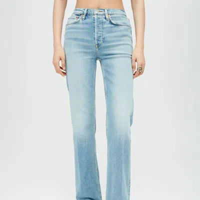 Re/done 70s Bootcut Jean In Blue