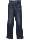 Re/done 70s Bootcut Jeans In Blue