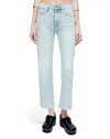 RE/DONE 70S CROP BOOT JEAN IN VAPOR WAVE