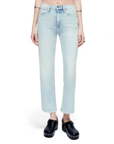 Re/done 70s Crop Boot Jean In Vapor Wave In Multi