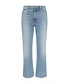 Re/done Re Done 70s Crp Bt Ct Jns Blu In Blue