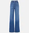 Re/done '70s High-rise Wide-leg Jeans In Blue