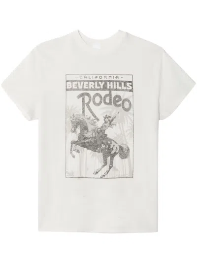 Re/done '70s Rodeo Drive T-shirt In Neutrals