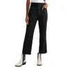 Re/done 70s Twill Wide Leg Pant In Black In Black