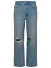 Re/done Jeans 90s In Denim Di Cotone Azzurro