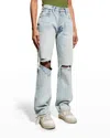 Re/done 90s High-rise Loose Jeans In Vintage Playa Distroy