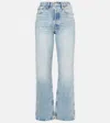 Re/done High-rise Straight Jeans 90s In Blau