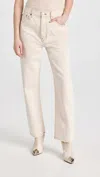 Re/done 90s Low Slung Jean In Rinsed Birch In Multi