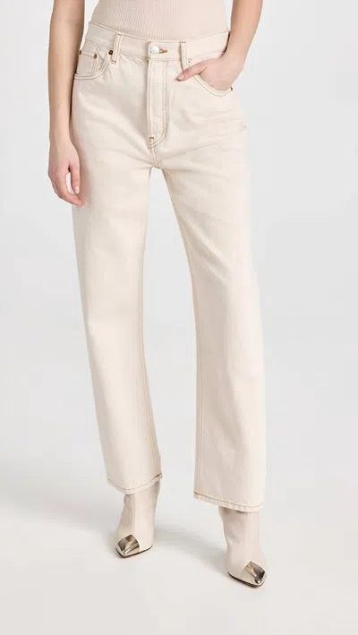 Re/done 90s Low Slung Jean In Rinsed Birch In Multi
