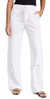 Re/done Beach Pants Vintage White In Vintage White