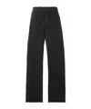 Re/done Paneled Denim Wide-leg Pants In Black