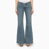 Re/done Low-waist 70s Boot Cut Jeans 31cm In Blue