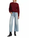Re/done Classic Crewneck Sweatshirt In Currant