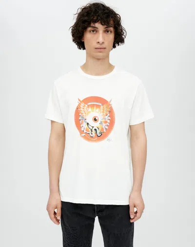 Re/done Classic "eye Ball" Tee In M